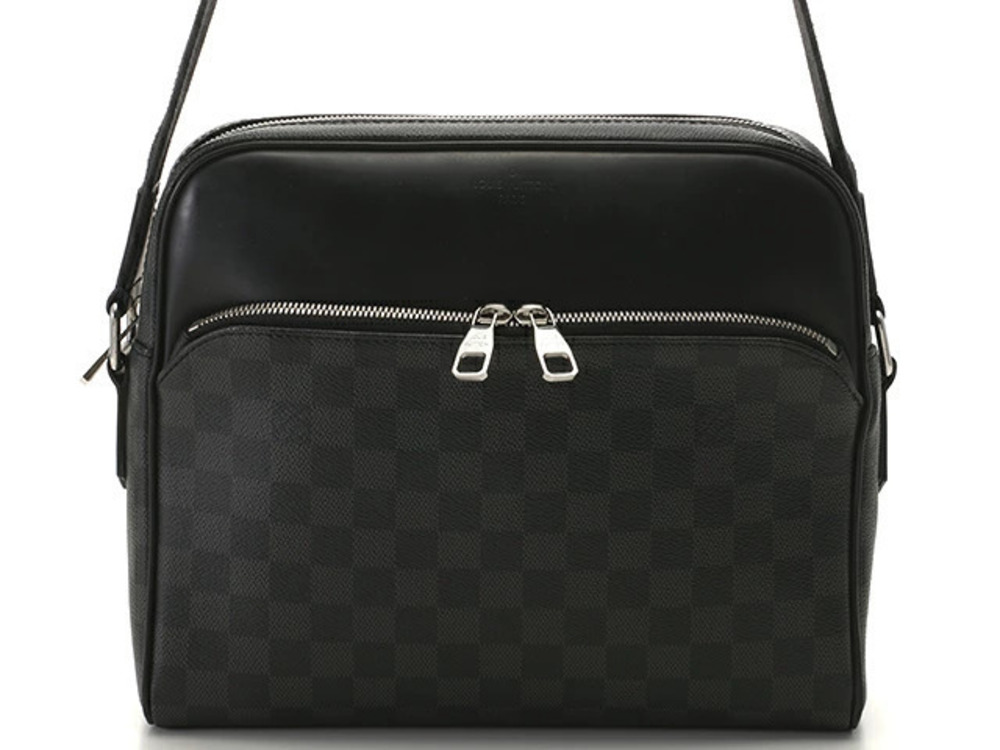 Louis Vuitton Damier Graphite Black Tidon